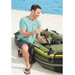 BATEAU GONFLABLE BESTWAY HYDRO FORCE + 2 RAMES + GONFLEUR 9 BATEAU GONFLABLE BESTWAY HYDRO FORCE + 2 RAMES + GONFLEUR -Minn Kota Soldes Magasin bateau gonflable bestway hydro force 2 rames gonfleur 4