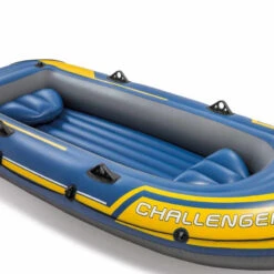 BATEAU GONFLABLE INTEX CHALLENGER 3 + 2 RAMES + GONFLEUR -Minn Kota Soldes Magasin bateau gonflable intex challenger 3 2 rames gonfleur 5
