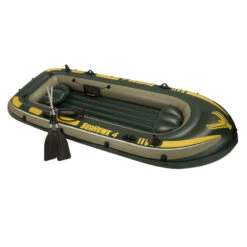 BATEAU GONFLABLE INTEX SEAHAWK 4 + 2 RAMES + GONFLEUR -Minn Kota Soldes Magasin bateau gonflable intex seahawk 4 2 rames gonfleur 4