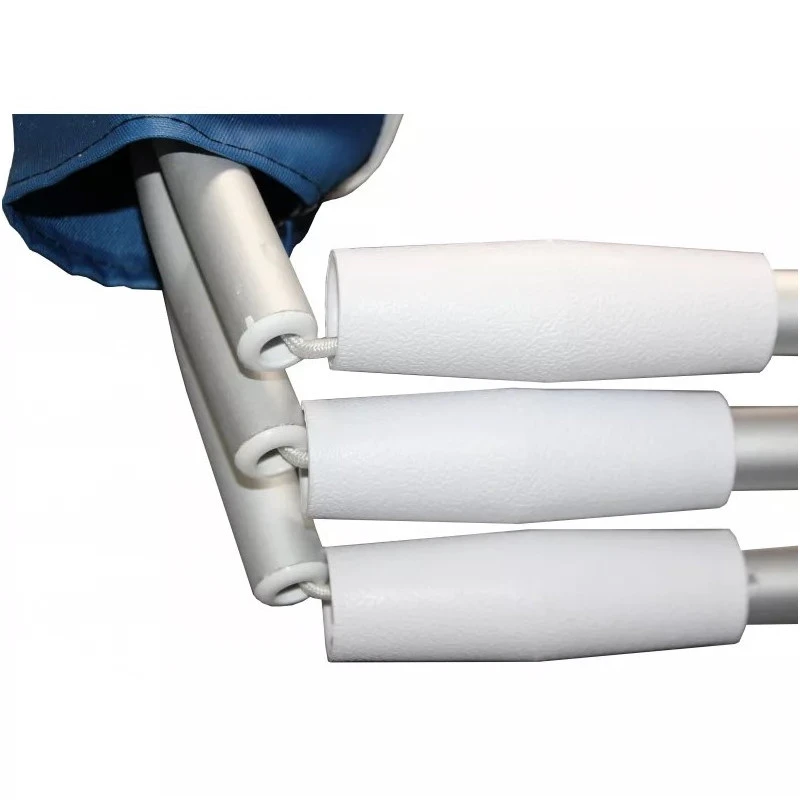 Bimini Alu Brossé 3 Arceaux - Bleu - ORANGEMARINE 185 (largeur) X 110 (hauteur) X 180 (longueur) Cm 6 Bimini Alu Brossé 3 Arceaux - Bleu - ORANGEMARINE 185 (largeur) X 110 (hauteur) X 180 (longueur) Cm – Image 6