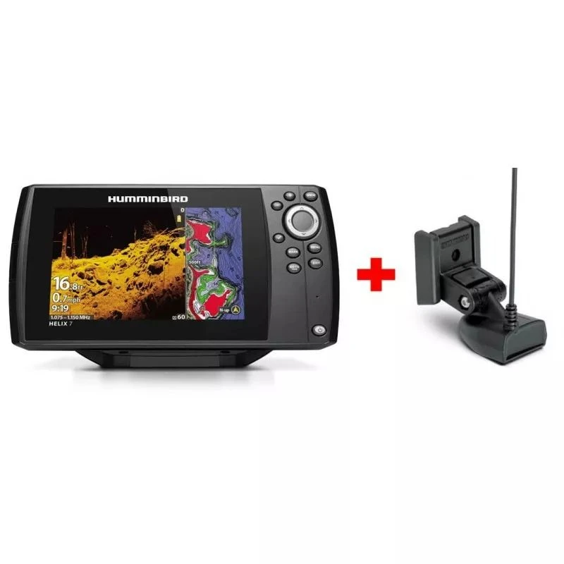 Combinés Sondeurs-GPS HELIX 7 G4 MEGA DI Sonde TA - HUMMINBIRD 2 Combinés Sondeurs-GPS HELIX 7 G4 MEGA DI Sonde TA - HUMMINBIRD – Image 2