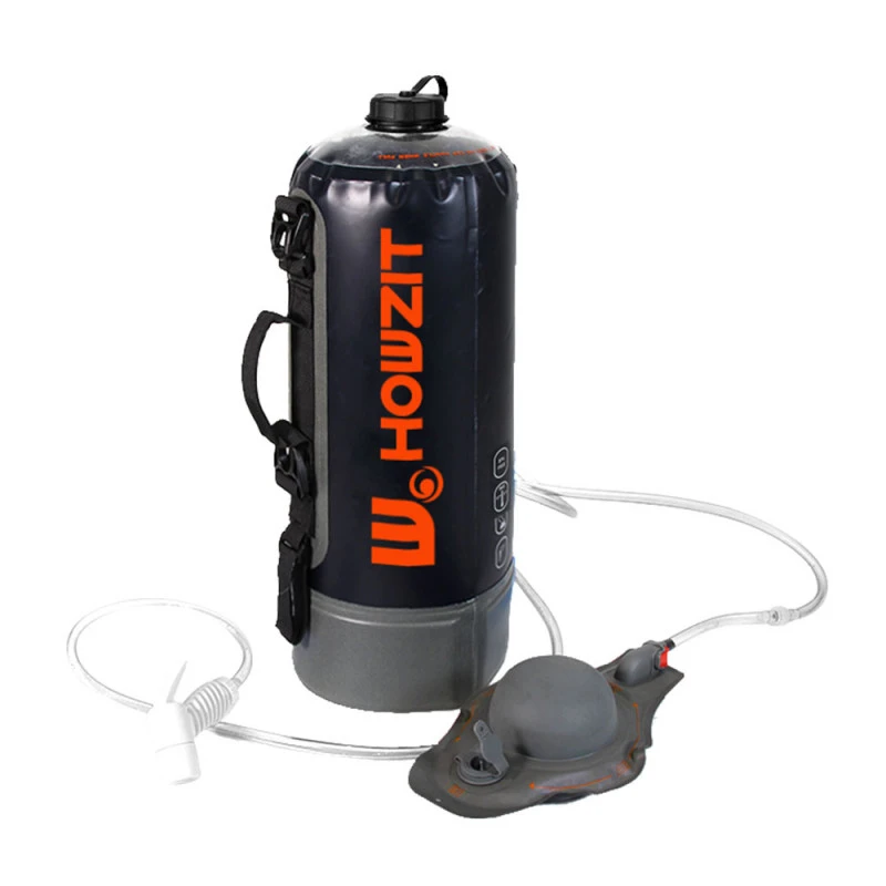 DOUCHE SOLAIRE A PRESSION HOWZIT 12L THERMOMETRE INCLUS 1 DOUCHE SOLAIRE A PRESSION HOWZIT 12L THERMOMETRE INCLUS