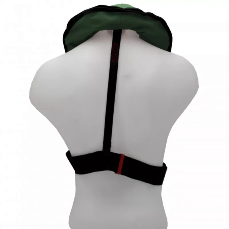 Gilet De Sauvetage Gonflable Manuel 170N ESSENTIAL Vert - ORANGEMARINE 3 Gilet De Sauvetage Gonflable Manuel 170N ESSENTIAL Vert - ORANGEMARINE – Image 3