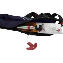 GILET DE SAUVETAGE GONFLABLE MANUEL ORANGE MARINE 170N AVEC HARNAIS ESSENTIAL NAVY -Minn Kota Soldes Magasin gilet de sauvetage gonflable manuel orange marine 170n avec harnais essential navy 3