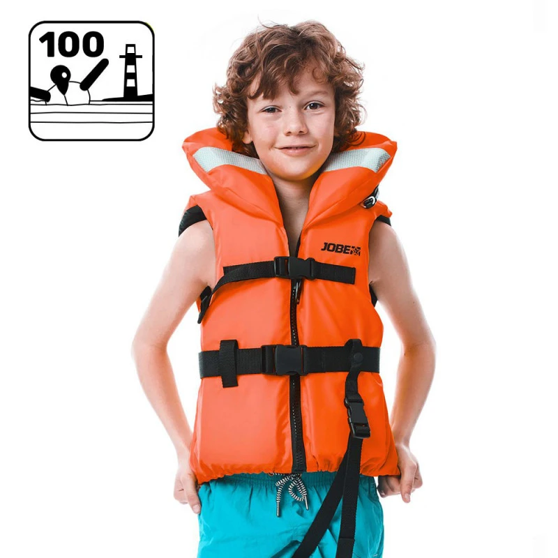 GILET DE SAUVETAGE JOBE COMFORT BOATING VEST ENFANT ORANGE 2 GILET DE SAUVETAGE JOBE COMFORT BOATING VEST ENFANT ORANGE – Image 2