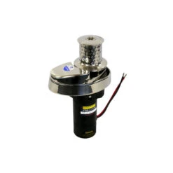 GUINDEAU ÉLECTRIQUE 700W 12V - ALU - 6MM DIN/ISO VERTICAL AVEC POUPÉE - ORANGEMARINE