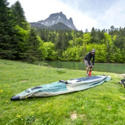 KAYAK GONFLABLE AQUA MARINA CALIBER PECHE 14 KAYAK GONFLABLE AQUA MARINA CALIBER PECHE -Minn Kota Soldes Magasin kayak gonflable aqua marina caliber peche 2