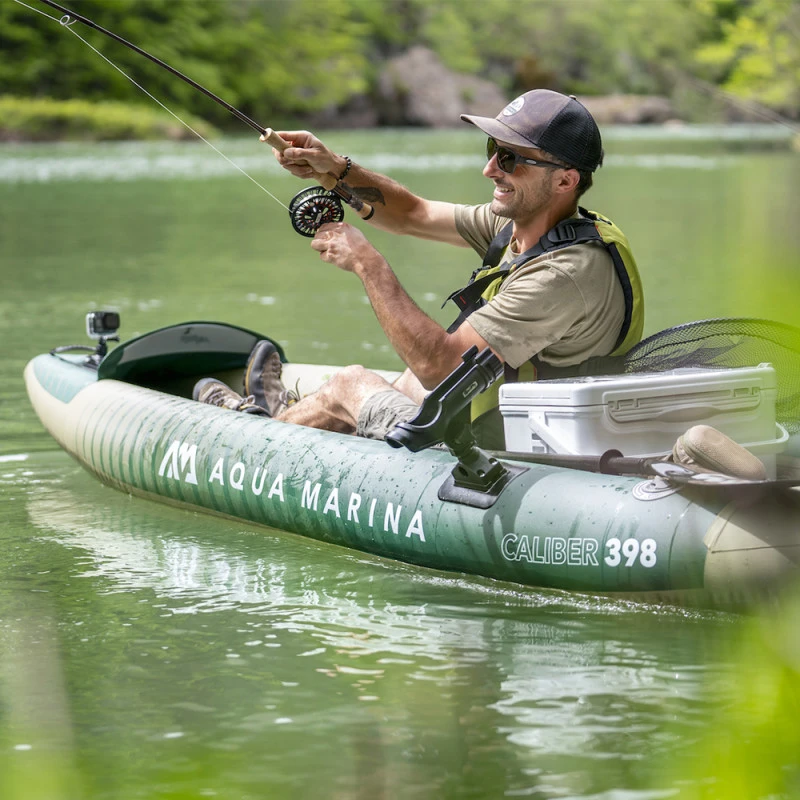 KAYAK GONFLABLE AQUA MARINA CALIBER PECHE 8 KAYAK GONFLABLE AQUA MARINA CALIBER PECHE – Image 8