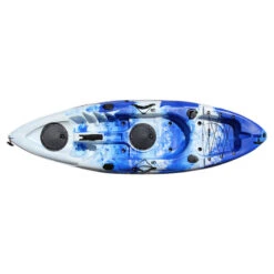 KAYAK MARGOUILLET SIT ON TOP 1 PLACE ANGLER BLEU ET BLANC 26 KAYAK MARGOUILLET SIT ON TOP 1 PLACE ANGLER BLEU ET BLANC -Minn Kota Soldes Magasin kayak margouillet sit on top 1 place angler bleu et blanc 12