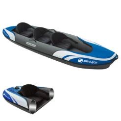 KAYAK SEVYLOR HUDSON KCC360 BLEU -Minn Kota Soldes Magasin kayak sevylor hudson kcc360 bleu 4