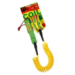 LEASH DE SUP HOWZIT COIL RASTA 9' 11 LEASH DE SUP HOWZIT COIL RASTA 9' -Minn Kota Soldes Magasin leash de sup howzit coil rasta 9 1 4