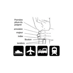 LOT DE BRACELETS ANTI MAL DE MER (X2) - SEABAND -Minn Kota Soldes Magasin lot de bracelets anti mal de mer x2 seaband 2