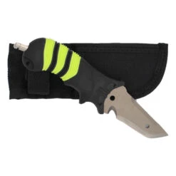 Mini Poignard TITANE JAUNE - Imersion -Minn Kota Soldes Magasin mini poignard titane jaune imersion 2