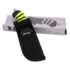 Mini Poignard TITANE JAUNE - Imersion -Minn Kota Soldes Magasin mini poignard titane jaune imersion 3