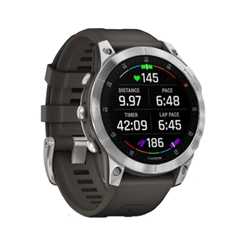 Montre EPIX (Gen2) Acier, Silver Avec Bracelet Gris - GARMIN 6 Montre EPIX (Gen2) Acier, Silver Avec Bracelet Gris - GARMIN – Image 6