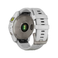 Montre EPIX (Gen2) Sapphire, Titane, Silver Avec Bracelet Blanc - GARMIN -Minn Kota Soldes Magasin montre epix gen2 sapphire titane silver avec bracelet blanc garmin 4