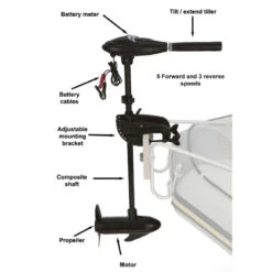 MOTEUR ELECTRIQUE INTEX 40 LBS 0.6CV -Minn Kota Soldes Magasin moteur electrique intex 40 lbs 06cv 5