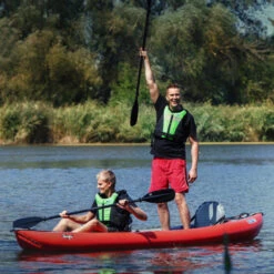 PACK KAYAK GUMOTEX THAYA 2 PLACES CONVERTIBLE ROUGE -Minn Kota Soldes Magasin pack kayak gumotex thaya 2 places convertible rouge 5