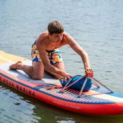 PADDLE GONFLABLE AQUA MARINA ATLAS 12.0 2023 -Minn Kota Soldes Magasin paddle gonflable aqua marina atlas 120 2023 5