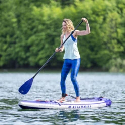 PADDLE GONFLABLE AQUA MARINA CORAL 11.6 TOURING NIGHT FADE 2023 -Minn Kota Soldes Magasin paddle gonflable aqua marina coral 116 touring night fade 2023 3