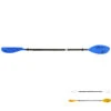PAGAIE KAYAK AQUADESIGN ATTAK 4 PARTIES 220CM Bleu