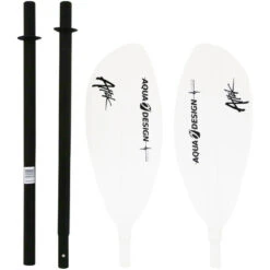 PAGAIE KAYAK AQUADESIGN ATTAK 4 PARTIES 220CM Bleu -Minn Kota Soldes Magasin pagaie kayak aquadesign attak 4 parties 220cm bleu 2