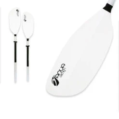 PAGAIE KAYAK AQUADESIGN WHITE 2 PARTIES 215CM