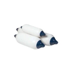 PARE-BATTAGE SÉRIE F BLANC / BLEU - ORANGEMARINE F6 - ( Ø 29 X 109 Cm )