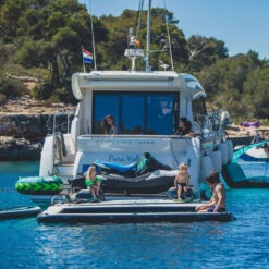 PLATEFORME GONFLABLE JOBE POUR BATEAU -Minn Kota Soldes Magasin plateforme gonflable jobe pour bateau 5