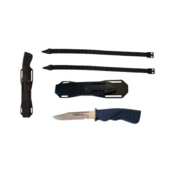 Poignard NARVAL BLEU, Manche Néoprène - Imersion -Minn Kota Soldes Magasin poignard narval bleu manche neoprene imersion 2