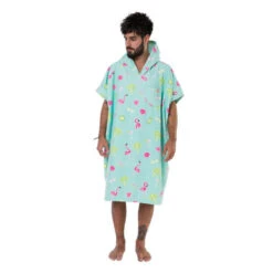 PONCHO AFTER PARADISE ICE BLEU