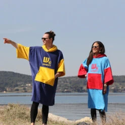 Poncho Howzit Bleu/jaune -Minn Kota Soldes Magasin poncho howzit bleu jaune 9