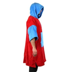 Poncho Howzit Bleu/rouge -Minn Kota Soldes Magasin poncho howzit bleu rouge 5