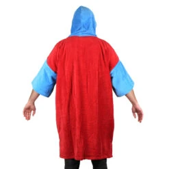 Poncho Howzit Bleu/rouge -Minn Kota Soldes Magasin poncho howzit bleu rouge 9