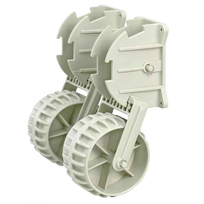 ROUES DE TRANSPORT RETRACTABLES PLASTIMO POUR ANNEXE 2 ROUES DE TRANSPORT RETRACTABLES PLASTIMO POUR ANNEXE – Image 2