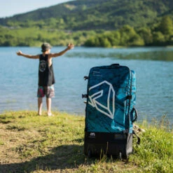 SAC A ROULLETTES AQUA MARINA BLUEBERRY -Minn Kota Soldes Magasin sac a roullettes aqua marina blueberry 3