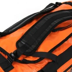 Sac De Voyage étanche DUFFEL BAG 90L HOWZIT - ORANGE -Minn Kota Soldes Magasin sac de voyage etanche duffel bag 90l howzit orange black 4