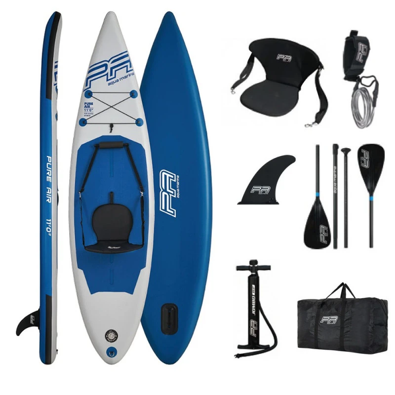 SUP KAYAK GONFLABLE AQUA MARINA PURE AIR 11.0 HYBRID 2023 1 SUP KAYAK GONFLABLE AQUA MARINA PURE AIR 11.0 HYBRID 2023