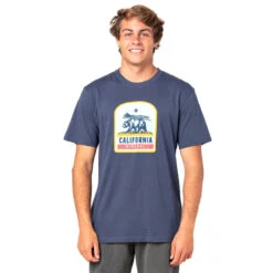 T-SHIRT RIP CURL DESTINATION ANIMALS BLEU MARINE -Minn Kota Soldes Magasin t shirt rip curl destination animals bleu marine 2