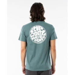 T-SHIRT RIP CURL WETTIE ESSENTIAL BLEU GRIS -Minn Kota Soldes Magasin t shirt rip curl wettie essential bleu gris 2