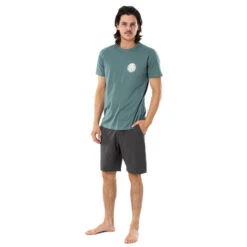 T-SHIRT RIP CURL WETTIE ESSENTIAL BLEU GRIS -Minn Kota Soldes Magasin t shirt rip curl wettie essential bleu gris 3
