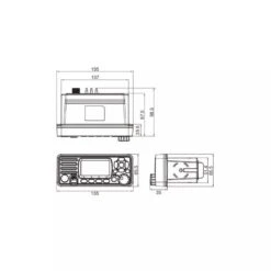VHF Fixe WP250 - ORANGEMARINE -Minn Kota Soldes Magasin vhf fixe wp250 orangemarine 14