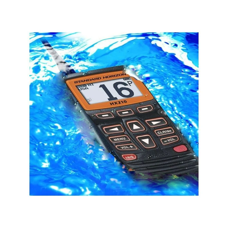 VHF Portable étanche Et Flottante HX210E - STANDARD HORIZON 6 VHF Portable étanche Et Flottante HX210E - STANDARD HORIZON – Image 6